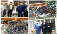 1832 قلم لوازم آرایشی و بهداشتی غیر قابل مصرف در نهاوند کشف و جمع آوری گردید