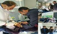خدمات رایگان دندانپزشکی در مناطق  شهرستان نهاوند