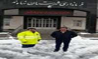 بازدید میدانی مدیرشبکه بهداشت و درمان شهرستان نهاوند از حوزه بهداشت ؛ درمان و مناطق سیل زده