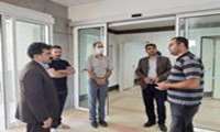 بازدید مدیرشبکه بهداشت و درمان شهرستان نهاوند از فرآیند تاسیس بخشMRI بیمارستان آیت ا... شهید قدوسی نهاوند