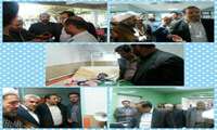 بازدید مسئولین شهرستان از بیمارستان آیت الله علیمرادیان نهاوند