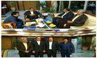 دیدارمسئولین شهرستان نهاوندبا وزیر بهداشت ودرمان و آموزش پزشکی