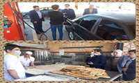 بازدید از اماکن و مراکز عمومی توسط تیم نظارتی پیشگیری از کرونا