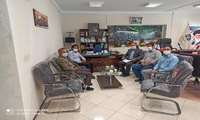 نشست صمیمی مدیرشبکه بهداشت ودرمان شهرستان نهاوند با رئیس شورای شهرنهاوند