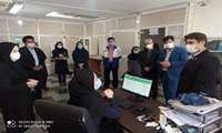 بازدید معاون بهداشت دانشگاه از مراکز 16 ساعته غربالگری کروناویروس شهرستان نهاوند