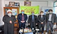 دیدار مدیر شبکه بهداشت و درمان نهاوند با امام جمعه شهرستان