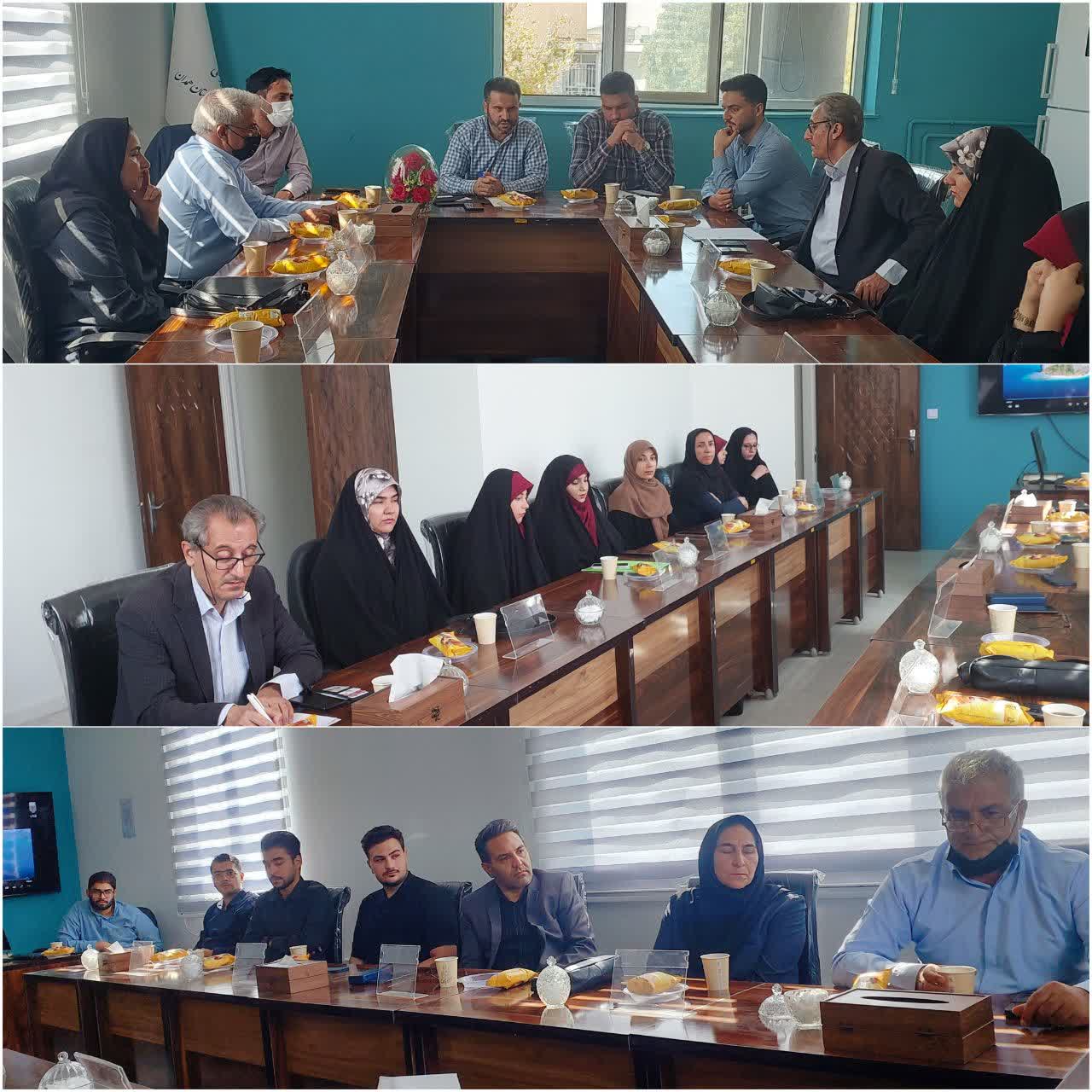 جلسه هم اندیشی روسای مراکز آموزش عالی با مسئول بسیج دانشجویی شهرستان